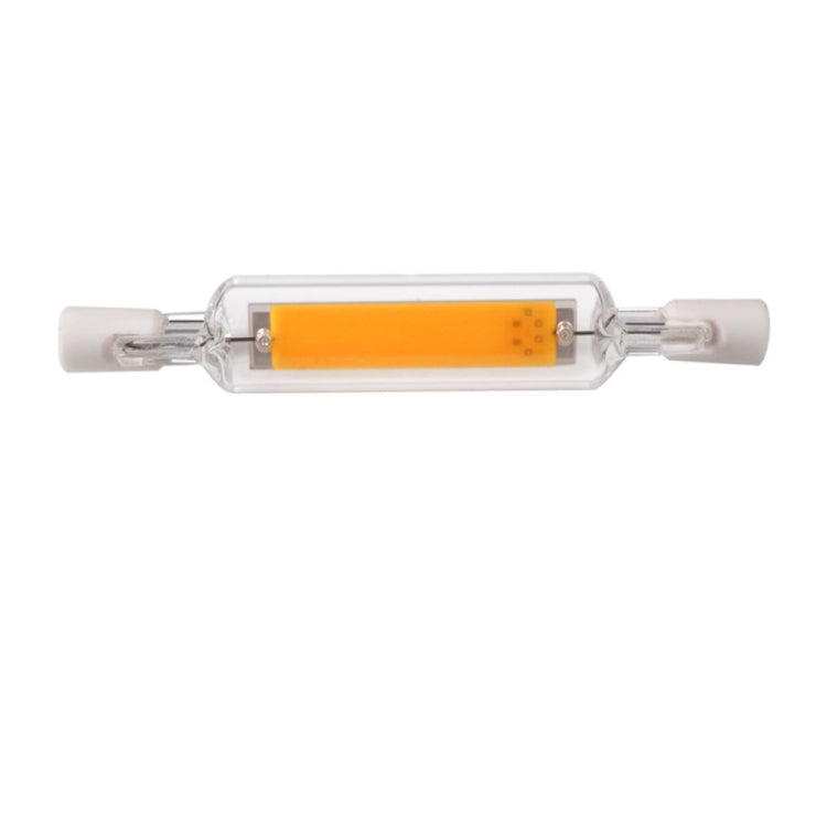 R7S 5W COB LED Lamp Bulb Glass Tube for Replace Halogen Light Spot Light,Lamp Length: 78mm, AC:110v(Cool White) by buy2fix