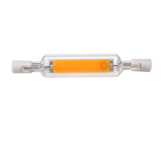 R7S 5W COB LED Lamp Bulb Glass Tube for Replace Halogen Light Spot Light,Lamp Length: 78mm, AC:110v(Cool White) by buy2fix
