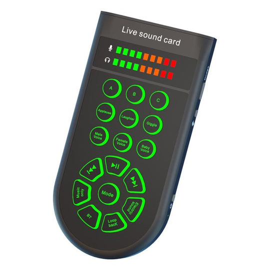 Z8 Live Streaming Gaming Handheld Voice Changer for Phone Computer Karaoke Recording