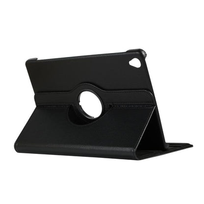 ENKAY 360 Degree Rotation Lichi Texture Leather Case with Holder for HUAWEI MediaPad M6 10.8 2019(Black) - Huawei by ENKAY | Online Shopping UK | buy2fix