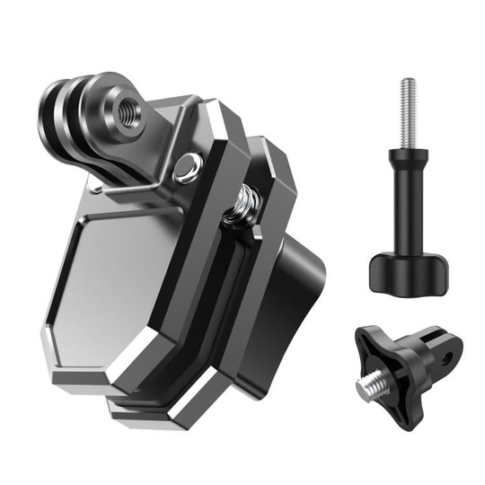 Aluminium Alloy Windscreen Clamp Adapter Mount Bracket with T-Screw(Black)
