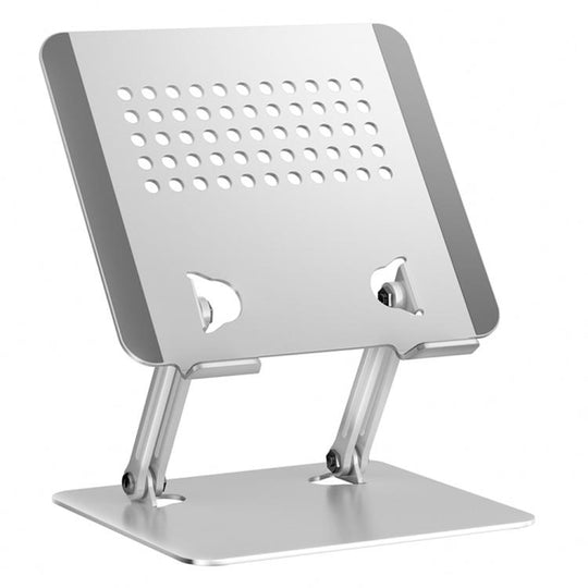 0031 For Laptop / Tablet Cooling Metal Support Adjustable Height Angle Desktop Stand(White)