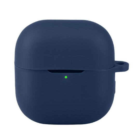 For Huawei FreeClip 2 Solid Color Silicone Earphone Protective Cover(Navy Blue)