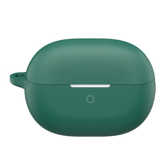 For Huawei FreeBuds Pro 5 Solid Color Silicone Earphone Protective Cover(Dark Green)