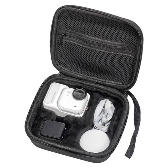 For Insta360 GO Ultra Action Cameras Portable Storage Bag with Hand Strap(Black)