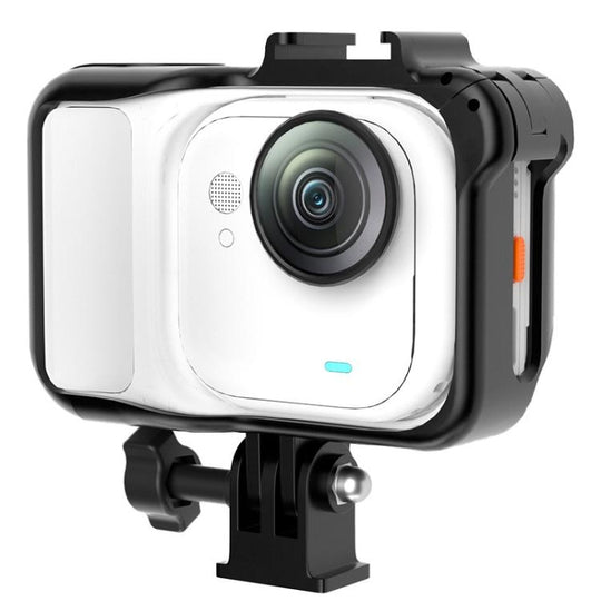 For Insta360 GO Ultra Expandable Frame Plastic Camera Rabbit Cage(Black)
