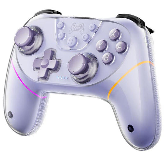 For Switch 2 / PC / ipad / Tesla Model 3/Y/S/X Dual Hall Effect Joystick Game Controllers(Purple)