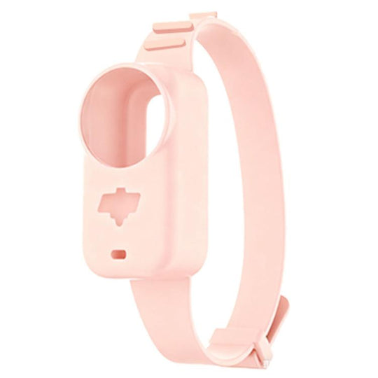 For DJI Osmo Nano Thumb Sports Camera Expansion Strap Silicone Protective Cover(Pink)