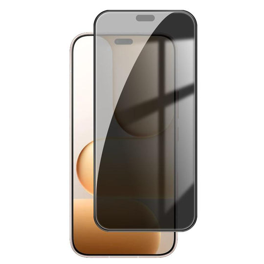 For Honor 600 Lite Global Kalebol High-Aluminum Screen-Printed Full-Coverage Black-Border Privacy Tempered Glass Film