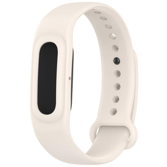 For Google Fitbit Air Watch Frame Integrated Reverse Buckle Silicone Watch Band(Starlight)