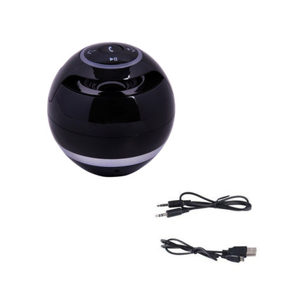 A18 Ball Bluetooth Speaker with LED Light Portable Wireless Mini Speaker Mobile Music MP3 Subwoofer Support TF (Blue) - Desktop Speaker by T&G | Online Shopping UK | buy2fix