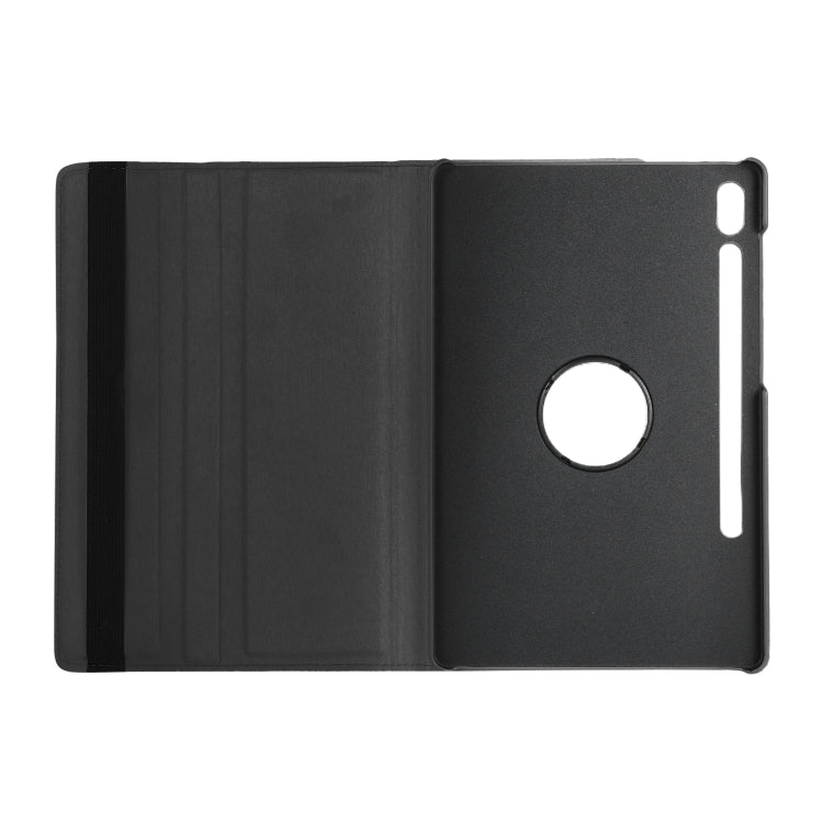 ENKAY 360 Degree Rotation Lichi Texture Leather Case with Holder for Samsung Galaxy Tab S6 10.5 T860 / T865(Black) - Other Galaxy Tab PC by ENKAY | Online Shopping UK | buy2fix