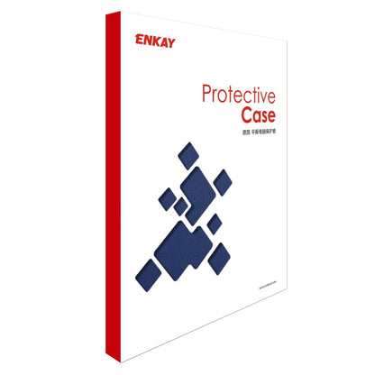 ENKAY 360 Degree Rotation Lichi Texture Leather Case with Holder for Samsung Galaxy Tab S6 10.5 T860 / T865(Dark Blue) - Other Galaxy Tab PC by ENKAY | Online Shopping UK | buy2fix