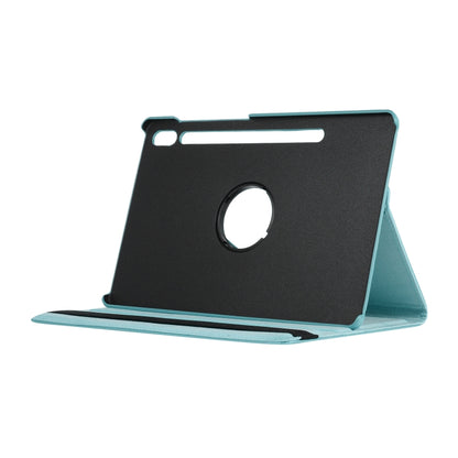 ENKAY 360 Degree Rotation Lichi Texture Leather Case with Holder for Samsung Galaxy Tab S6 10.5 T860 / T865(Light Blue) - Other Galaxy Tab PC by ENKAY | Online Shopping UK | buy2fix