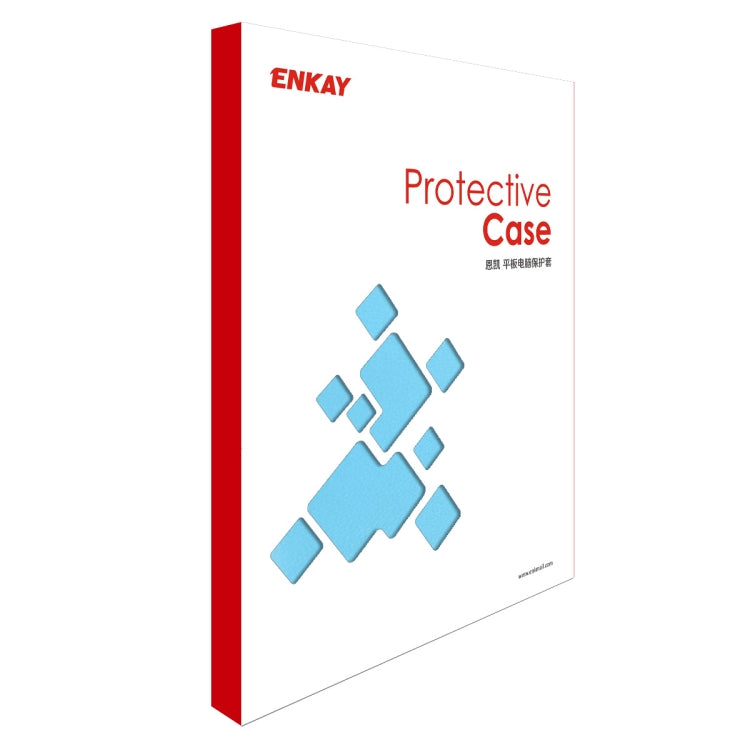 ENKAY 360 Degree Rotation Lichi Texture Leather Case with Holder for Samsung Galaxy Tab S6 10.5 T860 / T865(Light Blue) - Other Galaxy Tab PC by ENKAY | Online Shopping UK | buy2fix
