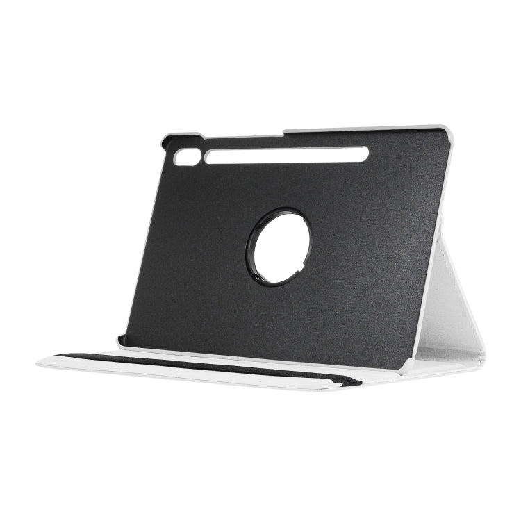 ENKAY 360 Degree Rotation Lichi Texture Leather Case with Holder for Samsung Galaxy Tab S6 10.5 T860 / T865(White) - Other Galaxy Tab PC by ENKAY | Online Shopping UK | buy2fix