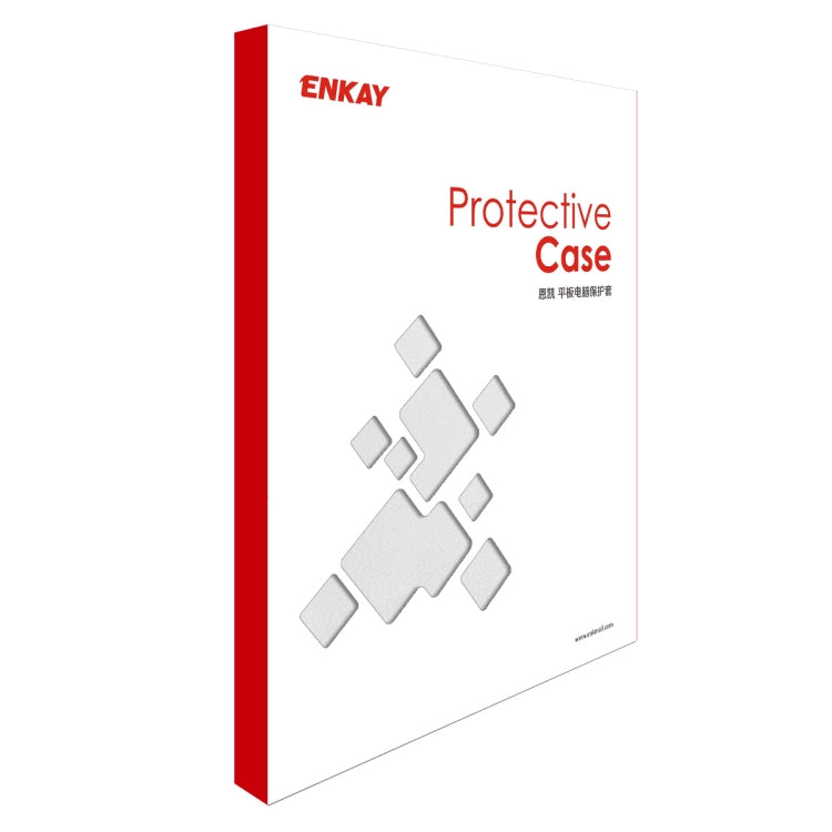 ENKAY 360 Degree Rotation Lichi Texture Leather Case with Holder for Samsung Galaxy Tab S6 10.5 T860 / T865(White) - Other Galaxy Tab PC by ENKAY | Online Shopping UK | buy2fix