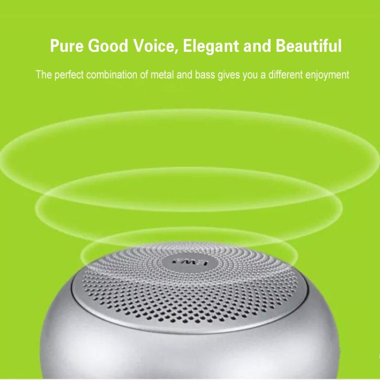 EWA A110mini High Hidelity Bluetooth Speaker Small Size High Power Bass, TWS Bluetooth Technology, Support TF(Grey) - Desktop Speaker by EWA | Online Shopping UK | buy2fix