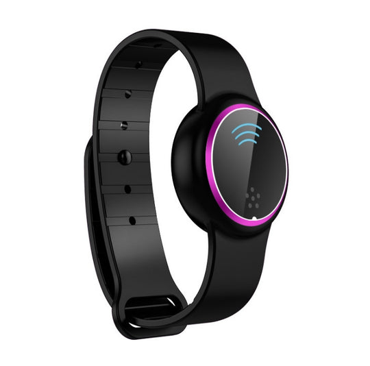 Ultrasonic Mosquito Repellent Electronic Mosquito Repellent Bracelet Outdoor Portable Watch Mosquito Repellent (Black Purple)