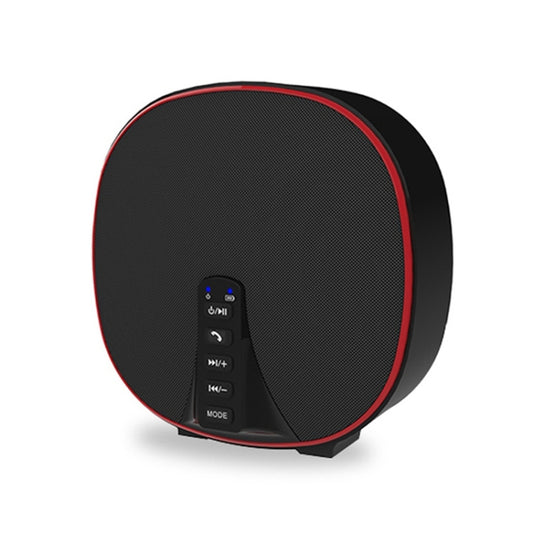 DY-52 Portable Bluetooth Speaker Wireless Loudspeaker Sound 32G Max Memory 10W Stereo Music Surround Outdoor Speaker(Black+Red) - Desktop Speaker by buy2fix | Online Shopping UK | buy2fix