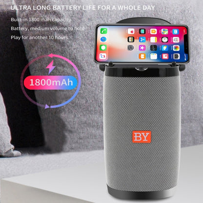 NBY 6650 Portable Multi-function Bluetooth Speaker 3D Surround Stereo Sound, Support Wireless Charging(Red) - Desktop Speaker by NBY | Online Shopping UK | buy2fix