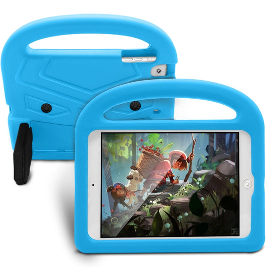 For  iPad Mini 5 / 4 / 3 / 2 / 1 Sparrow Style EVA Children's Flat Anti Falling Protective Shell(Blue) - iPad mini (2019) / mini 5 Cases by buy2fix | Online Shopping UK | buy2fix