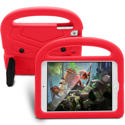 For iPad Mini 5 / 4 / 3 / 2 / 1 Sparrow Style EVA Children's Flat Anti Falling Protective Shell(Red) - iPad mini (2019) / mini 5 Cases by buy2fix | Online Shopping UK | buy2fix