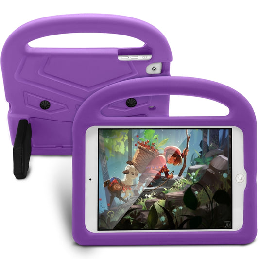 For  iPad Mini 5 / 4 / 3 / 2 / 1 Sparrow Style EVA Children's Flat Anti Falling Protective Shell(Purple) - iPad mini (2019) / mini 5 Cases by buy2fix | Online Shopping UK | buy2fix