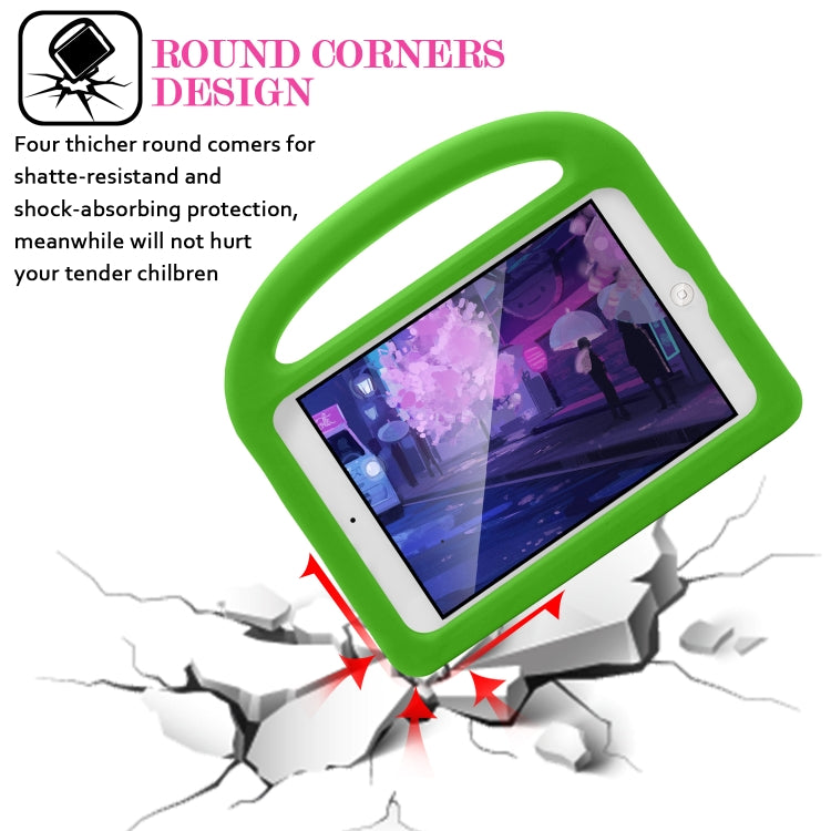For  iPad Mini 5 / 4 / 3 / 2 / 1 Sparrow Style EVA Children's Flat Anti Falling Protective Shell(Green) - iPad mini (2019) / mini 5 Cases by buy2fix | Online Shopping UK | buy2fix