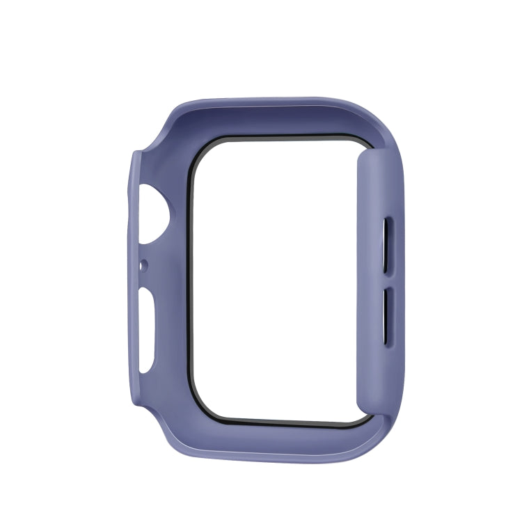 ENKAY Hat-prince Full Coverage PC Case + Tempered Glass Protector for Apple Watch Series 6 / 5 / 4 / SE 3 / SE 2 / SE 1 40mm(Blue) by ENKAY