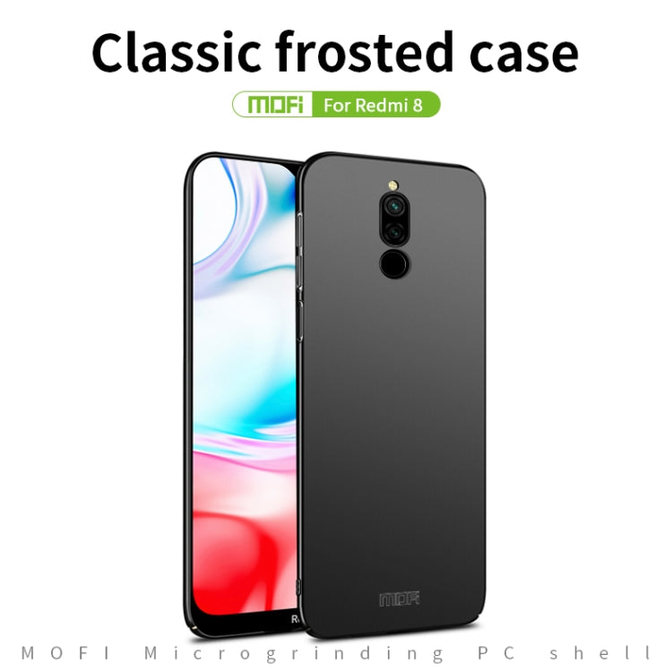 For Xiaomi RedMi 8 MOFI Frosted PC Ultra-thin Hard Case(Gold) - Xiaomi Cases by MOFI | Online Shopping UK | buy2fix