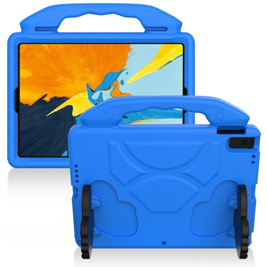 For iPad Pro 11 inch EVA Flat Anti Falling Protective Shell with Thumb Bracket(Blue) - iPad Pro 11 (2018) Cases by buy2fix | Online Shopping UK | buy2fix