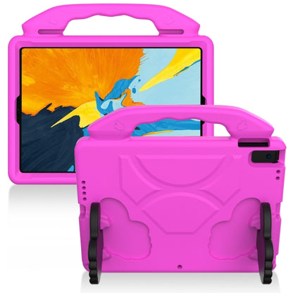 For iPad Pro 11 inch EVA Flat Anti Falling Protective Shell with Thumb Bracket(Rose Pink) - iPad Pro 11 (2018) Cases by buy2fix | Online Shopping UK | buy2fix