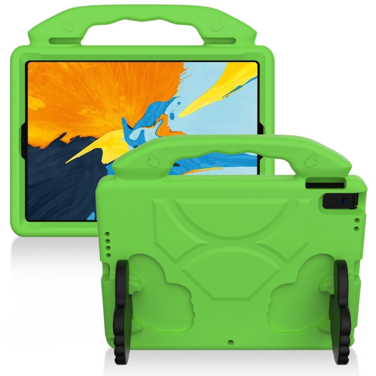 For iPad Pro 11 inch EVA Flat Anti Falling Protective Shell with Thumb Bracket(Green) - iPad Pro 11 (2018) Cases by buy2fix | Online Shopping UK | buy2fix