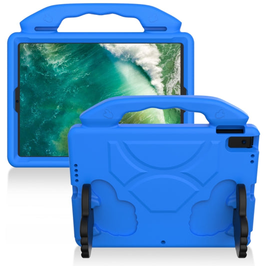 For iPad Pro 10.5 inch  EVA Flat Anti Falling Protective Shell with Thumb Bracket(Blue) - iPad Pro 10.5 inch Cases by buy2fix | Online Shopping UK | buy2fix
