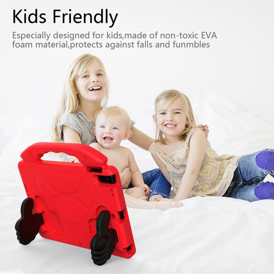 For iPad Pro 10.5 inch  EVA Flat Anti Falling Protective Shell with Thumb Bracket(Red) - iPad Pro 10.5 inch Cases by buy2fix | Online Shopping UK | buy2fix