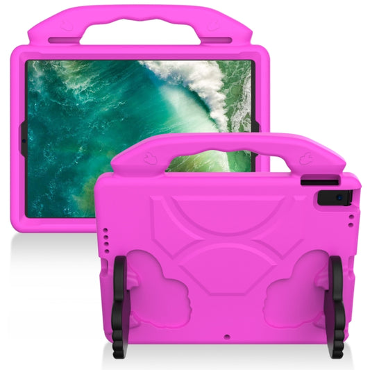 For iPad Pro 10.5 inch  EVA Flat Anti Falling Protective Shell with Thumb Bracket(Rose Pink) - iPad Pro 10.5 inch Cases by buy2fix | Online Shopping UK | buy2fix