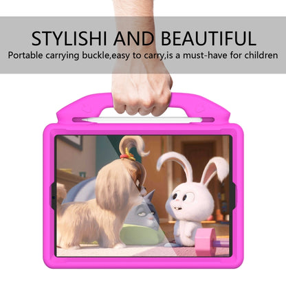 For iPad Pro 10.5 inch  EVA Flat Anti Falling Protective Shell with Thumb Bracket(Rose Pink) - iPad Pro 10.5 inch Cases by buy2fix | Online Shopping UK | buy2fix