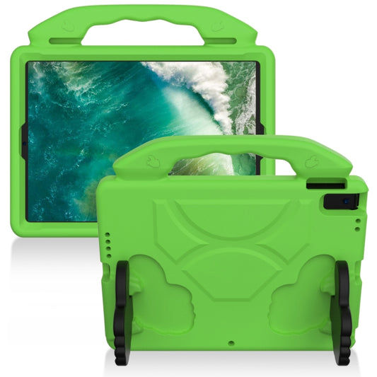 For iPad Pro 10.5 inch  EVA Flat Anti Falling Protective Shell with Thumb Bracket(Green) - iPad Pro 10.5 inch Cases by buy2fix | Online Shopping UK | buy2fix