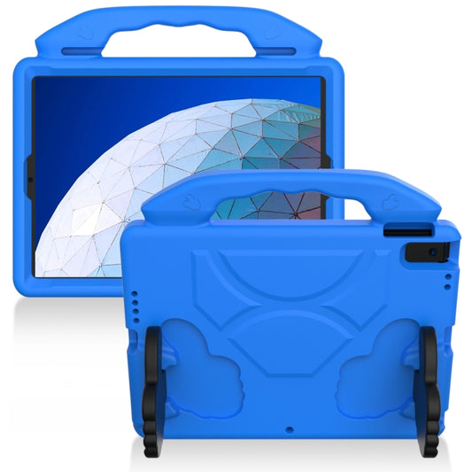 For iPad Air3 10.5  inch EVA Flat Anti Falling Protective Shell with Thumb Bracket(Blue) - iPad Air (2019) Cases by buy2fix | Online Shopping UK | buy2fix