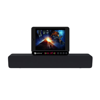 Newrixing NR-5017 LED Bluetooth Portable Speaker TWS Connection Loudspeaker Sound System 10W Stereo Surround Speaker(Black) - Desktop Speaker by NewRixing | Online Shopping UK | buy2fix