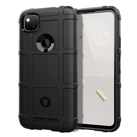 For Google Pixel 4a 4G Full Coverage Shockproof TPU Case(Black)