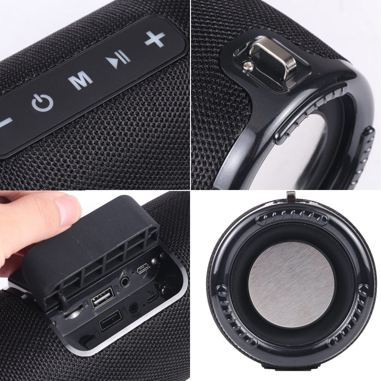 T&G TG-324 TWS Portable Columnar Bluetooth Speaker MP3 Player(Black) - Desktop Speaker by T&G | Online Shopping UK | buy2fix