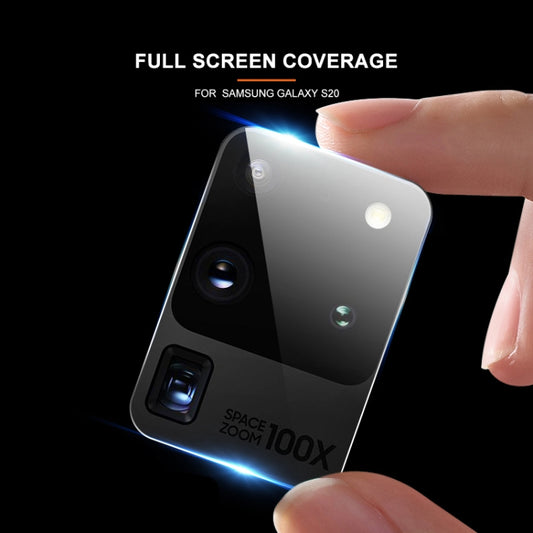 For Galaxy S20 Ultra 2pcs mocolo 0.15mm 9H 2.5D Round Edge Rear Camera Lens Tempered Glass Film - For Samsung by mocolo | Online Shopping UK | buy2fix