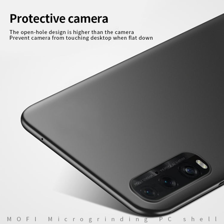 For OPPO Find X2 MOFI Frosted PC Ultra-thin Hard Case(Black) by MOFI