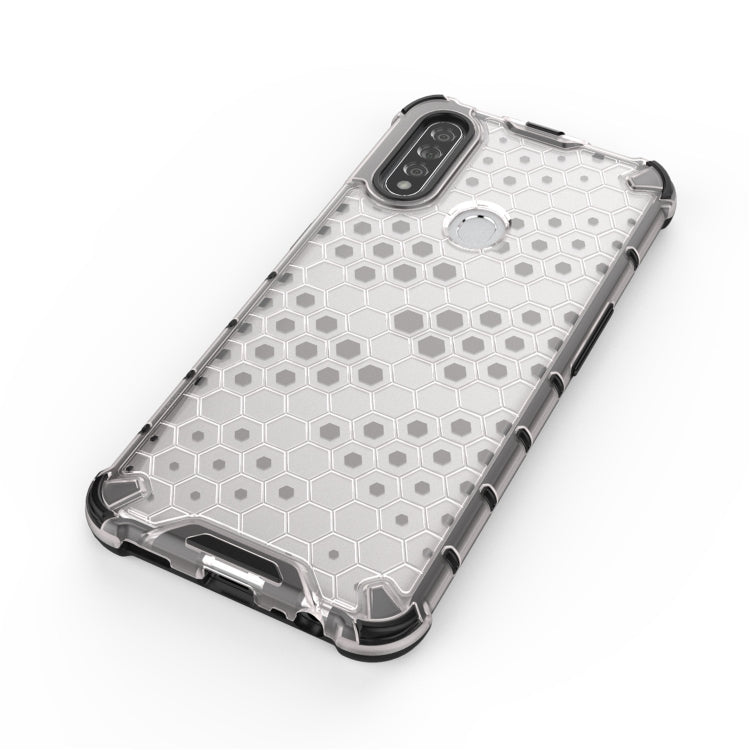 For OPPO A8/A31 Shockproof Honeycomb PC + TPU Case(Blue) by buy2fix