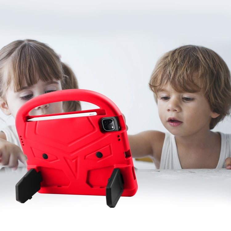 For iPad Pro 11 (2020) Sparrow Style  EVA Children's flat Plate Fall Protection Tablet Case(Red) - iPad Pro 11 (2020) Cases by buy2fix | Online Shopping UK | buy2fix