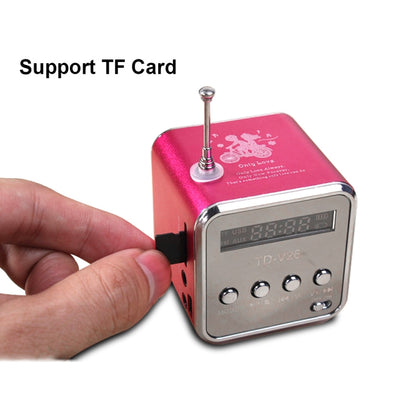 Portable Speakers with FM Mini Multi-function Radio USB Notebook Speakers for TV Phone Support SD/TF Card Mp3 Music Player - Desktop Speaker by buy2fix | Online Shopping UK | buy2fix