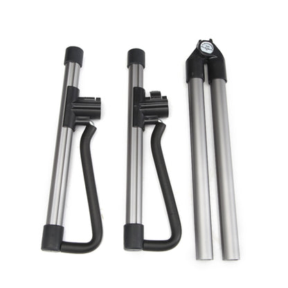 Silver SK20 Universal Foldable Aluminum Alloy Portable Guitar Stand String Instrument Stand by buy2fix