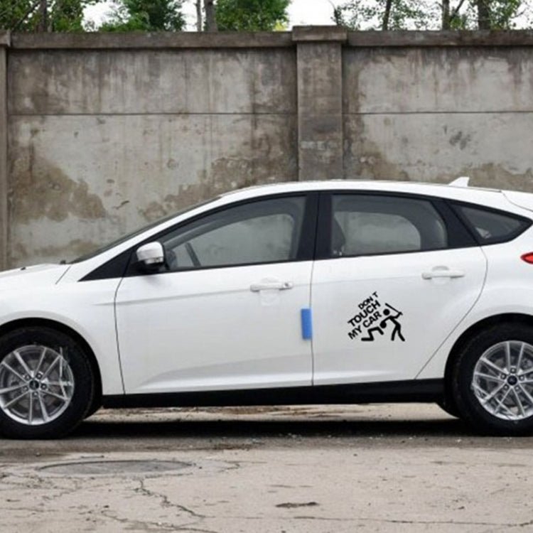 Dont Touch My Car Pattern Car Sticker Window Decal, Size: 22x19cm(Black) by buy2fix